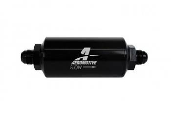 Filtr paliwa Aeromotive 40um AN8 Stal nierdzewna