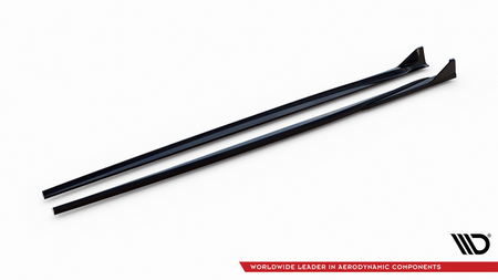 Side Skirts Diffusers V.3 CSL Look BMW 1 M-Pack / M140i F20 Facelift