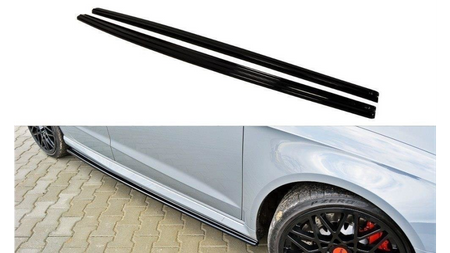 Diffuser Audi RS3 8V Sportback Side Skirts Gloss Black