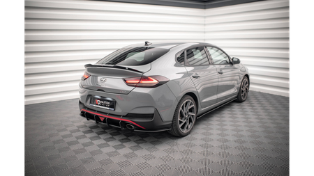 Dyfuzor Hyundai I30 Fastback N-Line III Facelift Tył Street Pro Black