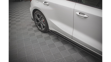 Diffuser Audi A3 8Y S-Line Side Skirts Street Pro Black-Red