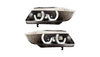 Lights BMW 3 E90 E91 Facelift Front Black