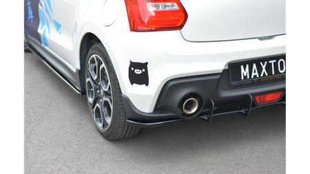 Splitter Suzuki Swift VI Sport Rear Side Gloss Black