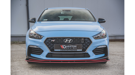 Splitter Hyundai I30 III N Front Racing Durability Black