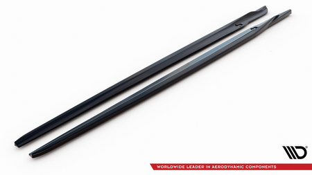 Diffuser BMW 8 F93 G16 M-Pack Side Skirts v.2 Gloss Black