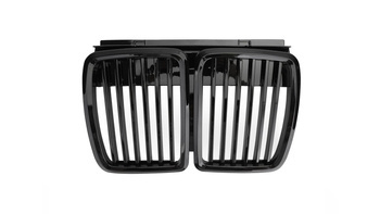 Grill BMW 3 E30 pojedyncze żeberka Gloss Black