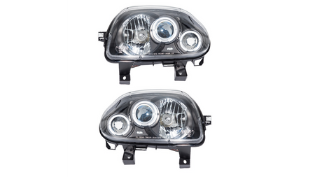 Lights RENAULT CLIO II Front Black