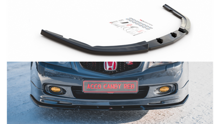 Splitter Honda Accord VII Type-S Front v.2 Gloss Black