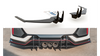 Diffuser Honda Civic X Type-R Rear Valance + Flaps Red Racing Durability v.2