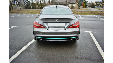 Splitter Mercedes-Benz CLA C117 Facelift Gloss Rear Side