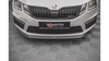 Splitter Skoda Octavia III Facelift RS Front v.1 Gloss Black