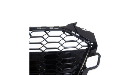 Grill Audi A4 B9 Facelift Gloss Black Camera