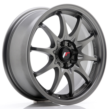 JR Wheels JR5 17x7 ET25 4x108 Matt Gun Metal