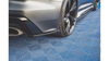 Splitter Audi RS6 RS7 C8 Rear Side v.1 Gloss Black
