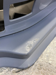 Bumper Volkswagen Polo V 6R 6C Front Fog Lights DAMAGE