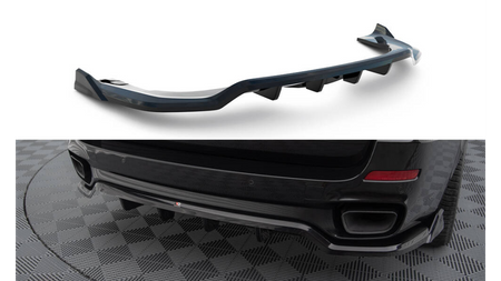 Splitter BMW X5 F15 M-Pack Tył Środkowy z Dyfuzorem