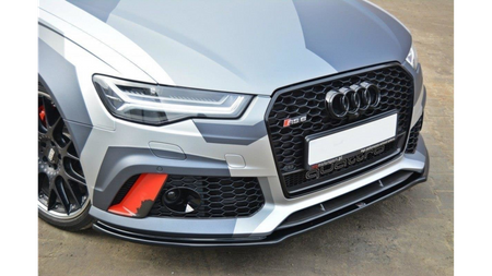 Splitter Audi RS6 C7 Front v.1 Gloss Black