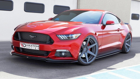 Splitter Ford Mustang VI Front Gloss Black