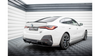 Splitter BMW 4 G26 M-Pack Rear Central with Diffuser v.2 Gloss Black