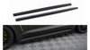 Diffuser Ford Mustang VI GT Side Skirts Gloss Black