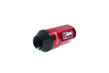 Forged wheel lug nuts D1Spec Heptagon 2in1 12x1,5 Red