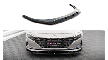 Splitter Hyundai Elantra VII Front Gloss Black