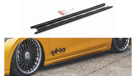 Diffuser Volkswagen Golf 8 Side Skirts v.1 Gloss Black