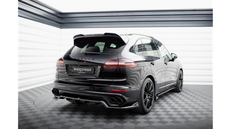 Splitter Porsche Cayenne II Facelift Rear Central with Diffuser