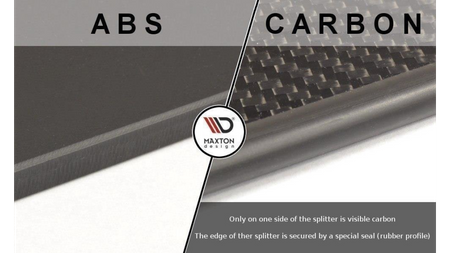 Dokładka Volkswagen Golf 7 Facelift R Progi Racing Textured