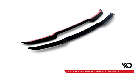 Diffuser Audi RSQ8 4M Upper Spoiler Gloss Black