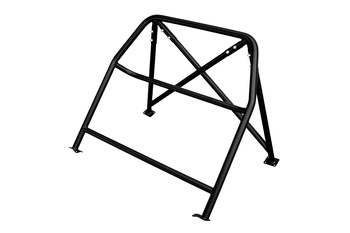 Bolt-in Half Roll Cage Mini Cooper R50 R53 One S Black
