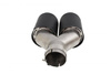 Exhaust Tip 101mmx2 enter 76mm Carbon Matte