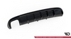 Diffuser Audi A4 S-Line B8 Rear Valance Version with a double exhaust tip on one side