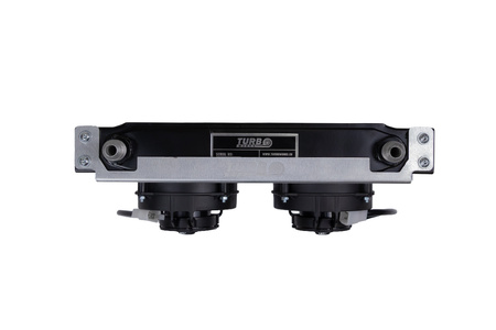 Cooling Plate TurboWorks Chłodnicy Oleju 25 rzędowej 4 calowy wentylator Dual