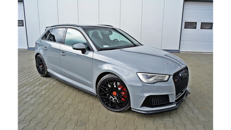 Splitter Audi RS3 8V Sportback Front v.2 Gloss Black