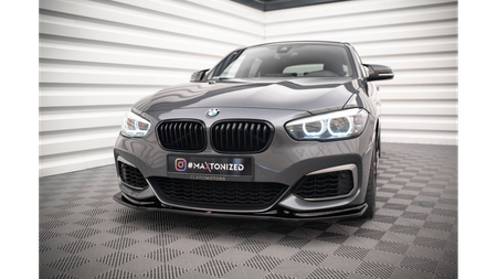 FRONT SPLITTER V.3 BMW 1 F20/F21 M-Power Gloss Black