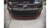 Splitter Volkswagen Golf 7 GTI TCR przód Red