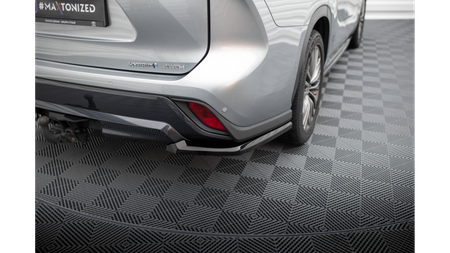 Splitter Toyota Highlander IV Tył Boczne Gloss Black