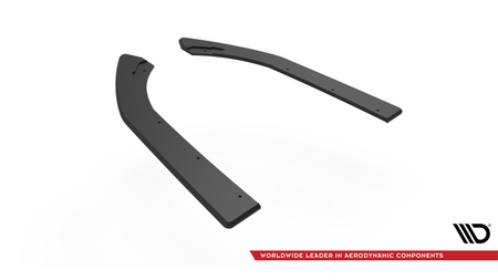 Splitter BMW 4 G26 M-Pack Rear Side Street Pro Black