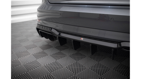 Diffuser Audi S3 8V Facelift Rear Valance Gloss Black