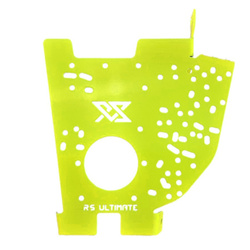 Handbrake Mounting Plate drilled BMW E46 Fluo