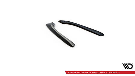 REAR SIDE SPLITTERS AUDI A4 B7 Gloss Black