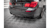 Splitter BMW 7 F01 M-Pack Tył Środkowy z Dyfuzorem Gloss Black