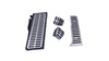 Aluminum Pedal Pads Manual Gearbox suitable for VW GOLF VI 2008-2014