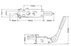 Hydraulic handbrake Purple