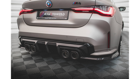 Splitter BMW 4 G82 M-Pack Rear Side Carbon