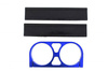 Fuel Pump Mounting Bracket 2x60mm Blue