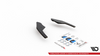 Splitter Volkswagen Golf 8 GTI GTE Rear Side Racing Durability Black-Red