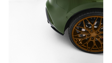 Splitter Audi S3 8Y Tył Boczne Street Pro Facelift Black-Red