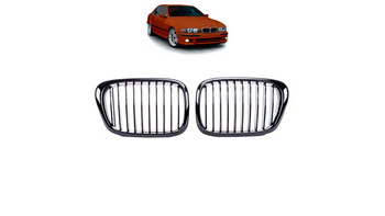 Grill BMW 5 E39 Single Line Gloss Black